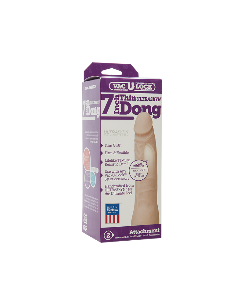 Doc Johnson Gode Vac-U-Lock Ultraskyn 18 X 4.5cm 2 Doc Johnson Gode Vac-U-Lock Ultraskyn 18 X 4.5cm – Image 2