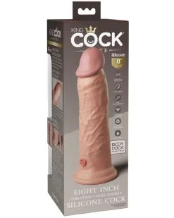 King Cock Elite Gode Vibrant 2Density Eight - 20 X 5.4cm -Sextoys boutique gode vibrant 2density eight 20 x 54cm 5
