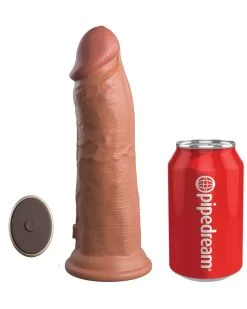 King Cock Elite Gode Vibrant 2Density Eight - 20 X 5.4cm Latino