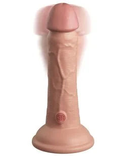 King Cock Elite Gode Vibrant 2Density Six - 15.5 X 4cm -Sextoys boutique gode vibrant 2density six 155 x 4cm 2