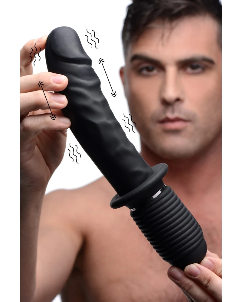 Master Series Gode Vibrant Avec Percussions Power Pounder 17 X 4.5 Cm 18 Master Series Gode Vibrant Avec Percussions Power Pounder 17 X 4.5 Cm – Image 18