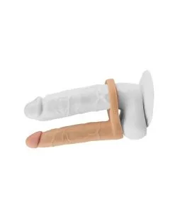 Love Toy Gode Vibrant Double Pénétration 14 X 3 Cm