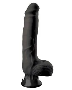 Real Feel Gode Vibrant Feel Deluxe N°7 - 18 X 5.2cm Noir