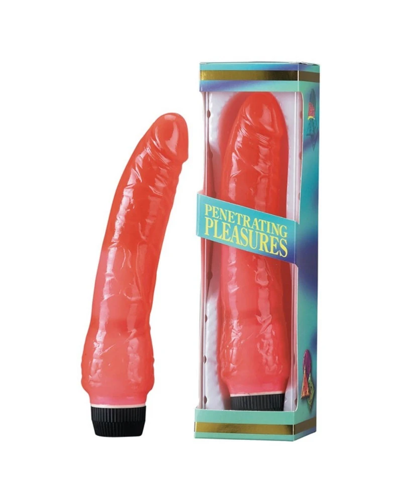 Generique Gode Vibrant Jelly Rouge 20 X 4 Cm 2 Generique Gode Vibrant Jelly Rouge 20 X 4 Cm – Image 2