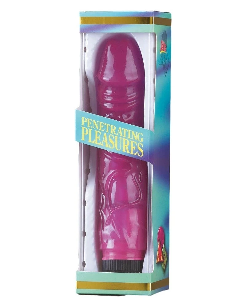 Generique Gode Vibrant Jelly Vibrator Violet 19 X 4.6 Cm 2 Generique Gode Vibrant Jelly Vibrator Violet 19 X 4.6 Cm – Image 2