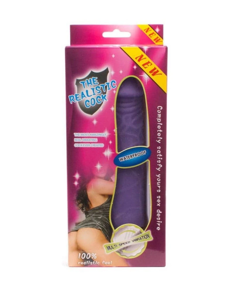 Baile Gode Vibrant Realistic Cock 17.5 X 4 Cm Violet 2 Baile Gode Vibrant Realistic Cock 17.5 X 4 Cm Violet – Image 2