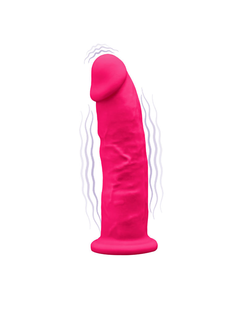 Gode Vibrant Silexd Modèle 2 - 7" - 17 X 4.3cm Rose 1 Gode Vibrant Silexd Modèle 2 - 7" - 17 X 4.3cm Rose