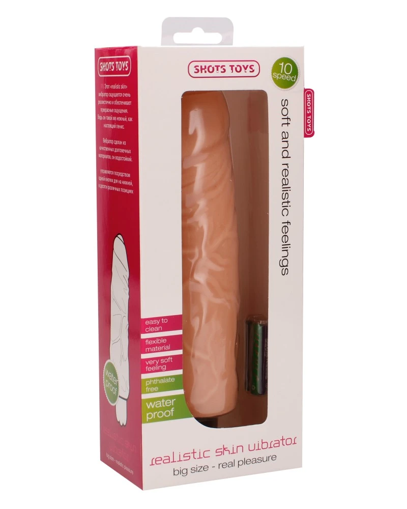 Shots Toys Gode Vibrant Skin Big 19 X 5cm 2 Shots Toys Gode Vibrant Skin Big 19 X 5cm – Image 2