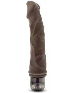Dr. Skin Gode Vibrant Vibe 6 Dr Skin 18 X 4cm Marron -Sextoys boutique gode vibrant vibe 6 dr skin 18 x 4cm marron 2