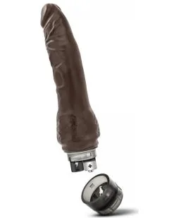 Dr. Skin Gode Vibrant Vibe 7 Dr Skin 17 X 5cm Marron -Sextoys boutique gode vibrant vibe 7 dr skin 17 x 5cm marron 5