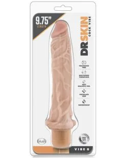 Dr. Skin Gode Vibrant Vibe 8 Dr Skin 20 X 4.5cm -Sextoys boutique gode vibrant vibe 8 dr skin 20 x 45cm 1