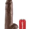 Gros Gode King Cock 26 X 7.8 Cm Brown