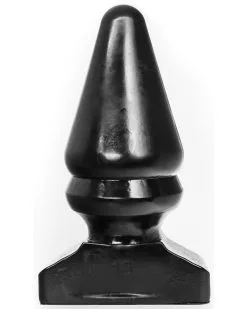 All Black Dildo Gros Plug All Black 22 X 12cm