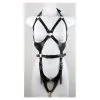KinkHarness Harnais Combi Punk Breast Noir