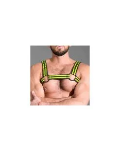 665 Harnais En Neoprene Noir Vert Taille S