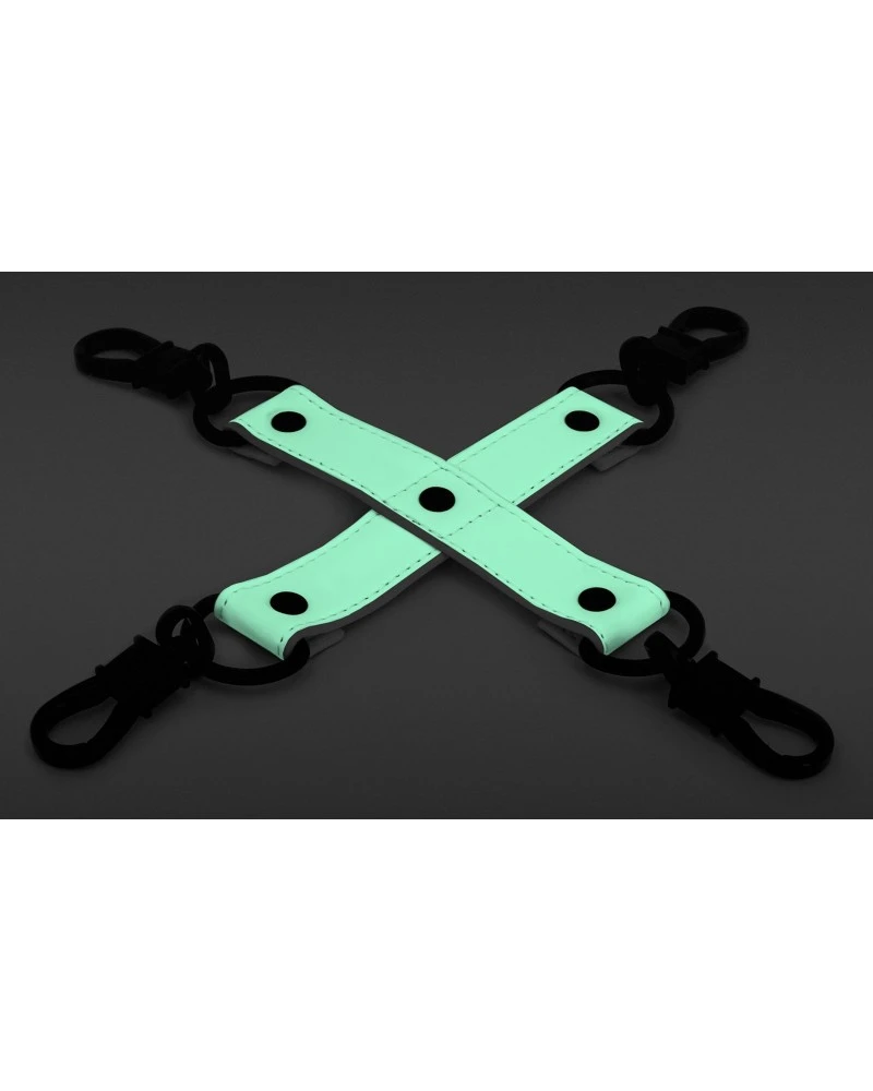 GLO IN THE DARK Hogtie Fluorescent Pour Les Menottes Glo 1 GLO IN THE DARK Hogtie Fluorescent Pour Les Menottes Glo
