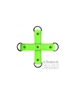 Ouch! Glow Hogtie Pour Menottes Phosphorescent Glow