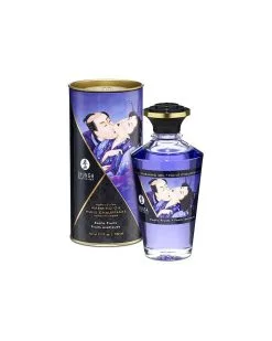 Shunga Huile De Massage Chauffante Aphrodisiaque - FRUITS EXOTIQUES 100 Ml