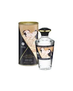 Shunga Huile De Massage Chauffante Aphrodisiaque - VANILLE Fétiche 100 Ml
