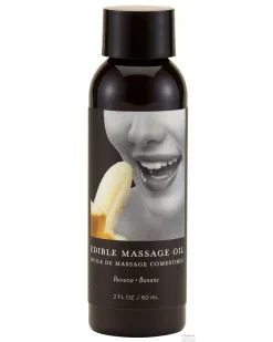Earthly Body Huile De Massage Comestible Banane 60ml