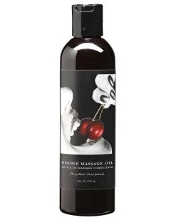 Earthly Body Huile De Massage Comestible Cerise 237ml