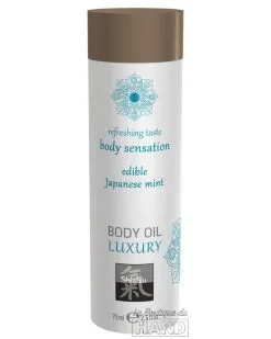 Shiatsu Huile De Massage Comestible - MENTHE JAPONAISE 75ml