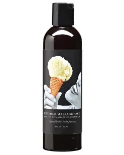 Earthly Body Huile De Massage Comestible Vanille 237ml