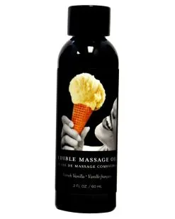 Earthly Body Huile De Massage Comestible Vanille 60ml