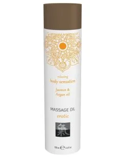 Shiatsu Huile De Massage Erotic Jasmin Et Argan 100mL