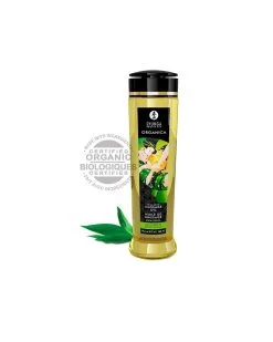 Shunga Huile De Massage KISSABLE Thé Vert Exotique 240mL