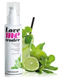 Love To Love Huile De Massage Love Me Tender Mojito 100ml