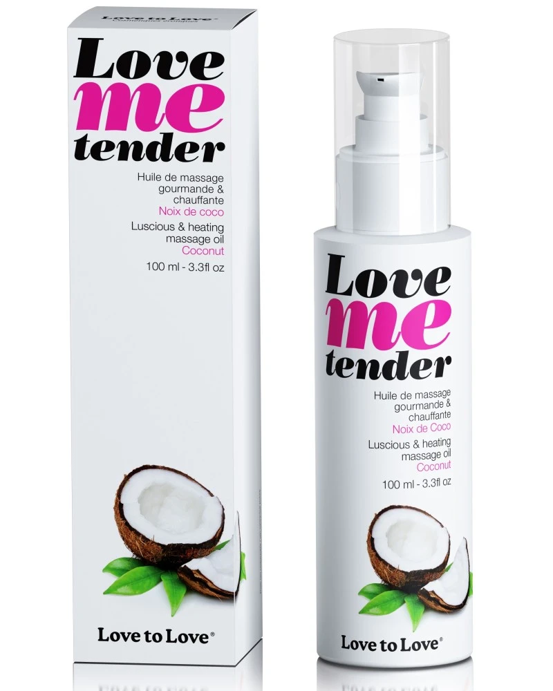Love To Love Huile De Massage Love Me Tender Noix De Coco 100ml 2 Love To Love Huile De Massage Love Me Tender Noix De Coco 100ml – Image 2