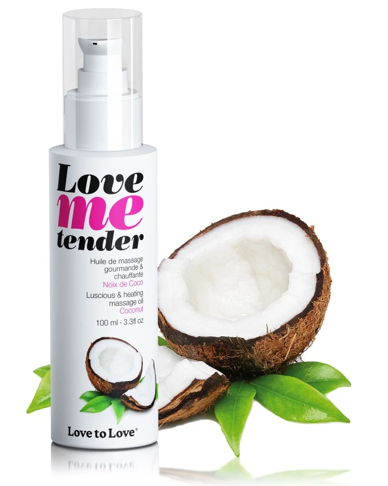 Love To Love Huile De Massage Love Me Tender Noix De Coco 100ml 1 Love To Love Huile De Massage Love Me Tender Noix De Coco 100ml
