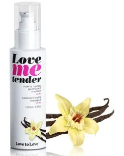 Love To Love Huile De Massage Love Me Tender Vanille 100ml