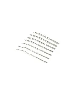Generique Kit 7 Tiges D'urètre Flat End 26cm - Diamètres 4 à 10mm