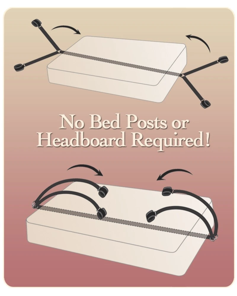 Fetish Fantasy Series Kit Bondage Retenues Pour Lit 1 Fetish Fantasy Series Kit Bondage Retenues Pour Lit