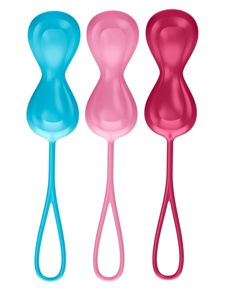 Satisfyer Kit De 3 Boules De Geisha - 3.4 Cm 4 Satisfyer Kit De 3 Boules De Geisha - 3.4 Cm – Image 4