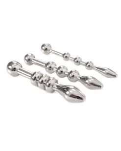 Kiotos Kit De 3 Plugs D'urètre Beads 5.5cm | 6 à 10mm -Sextoys boutique kit de 3 plugs d uretre beads 55cm 6 a 10mm 3