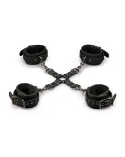 Easytoys Fetish Collection Kit De 4 Menottes Avec Croix -Sextoys boutique kit de 4 menottes avec croix 2