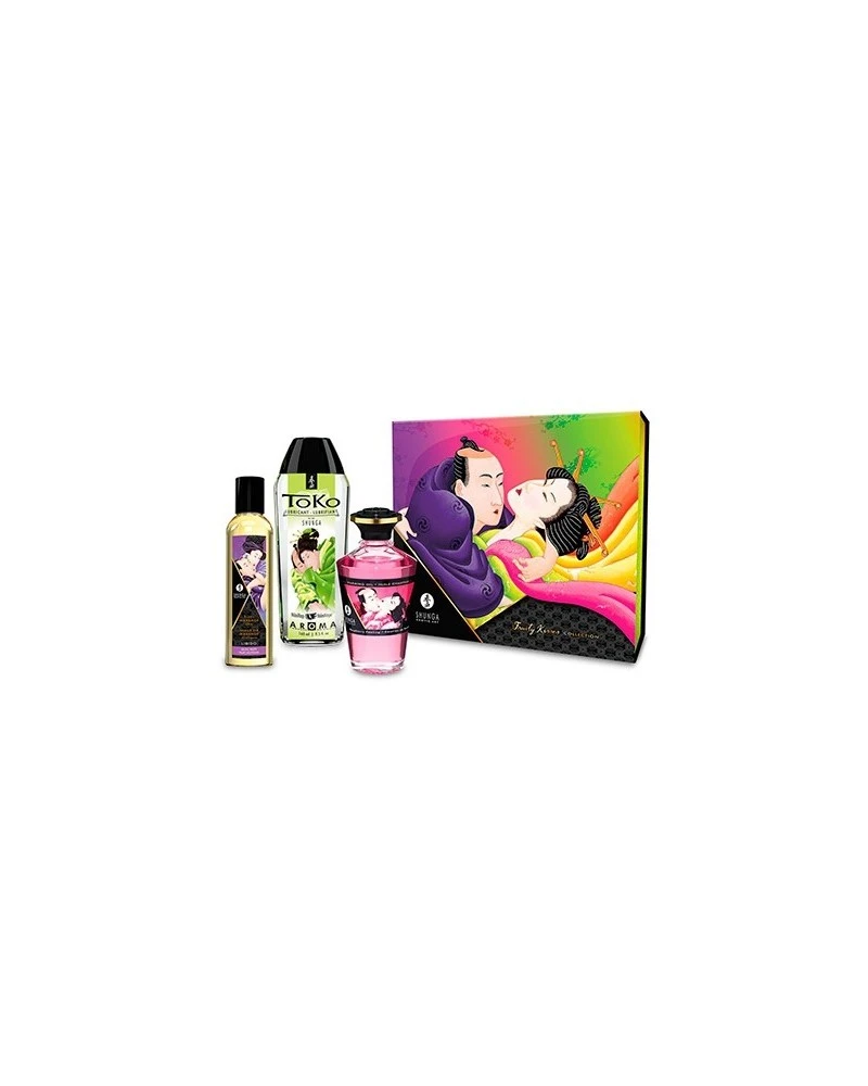 Kit De Massage FRUITY KISSES Shunga 1 Kit De Massage FRUITY KISSES Shunga