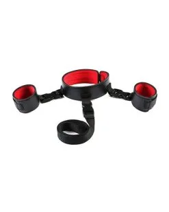 Generique Kit Eye-Splice Noir-Rouge 8 Pièces -Sextoys boutique kit eye splice noir rouge 8 pieces 1