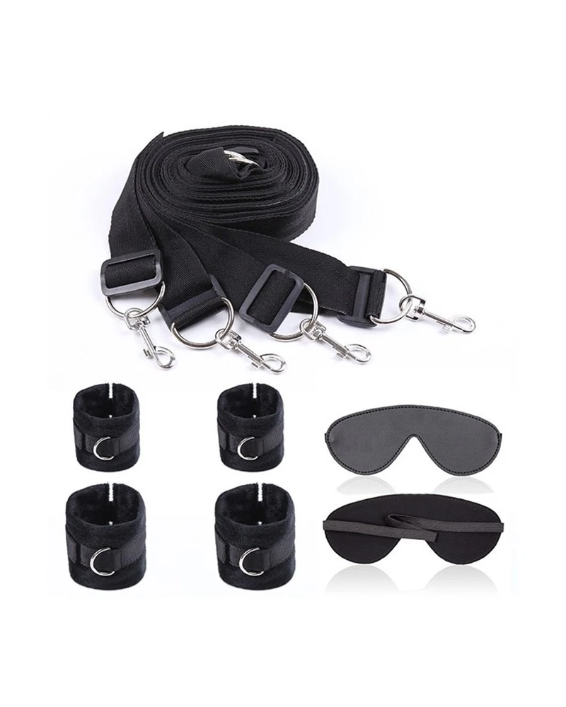 Generique Kit Pour Le Lit Bed Bindings Noir 1 Generique Kit Pour Le Lit Bed Bindings Noir