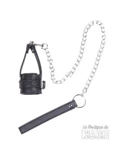 BDSMaster Laisse Pour Pénis Loop Dick Noir