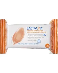 Lingettes Nettoyantes Lactacyd Classic X15