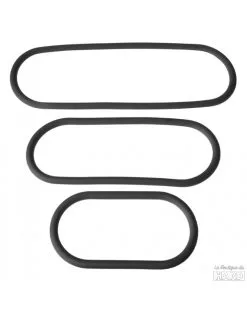 XPlay - PerfectFit Lot 3 Cockrings Silicone Wrap Ring