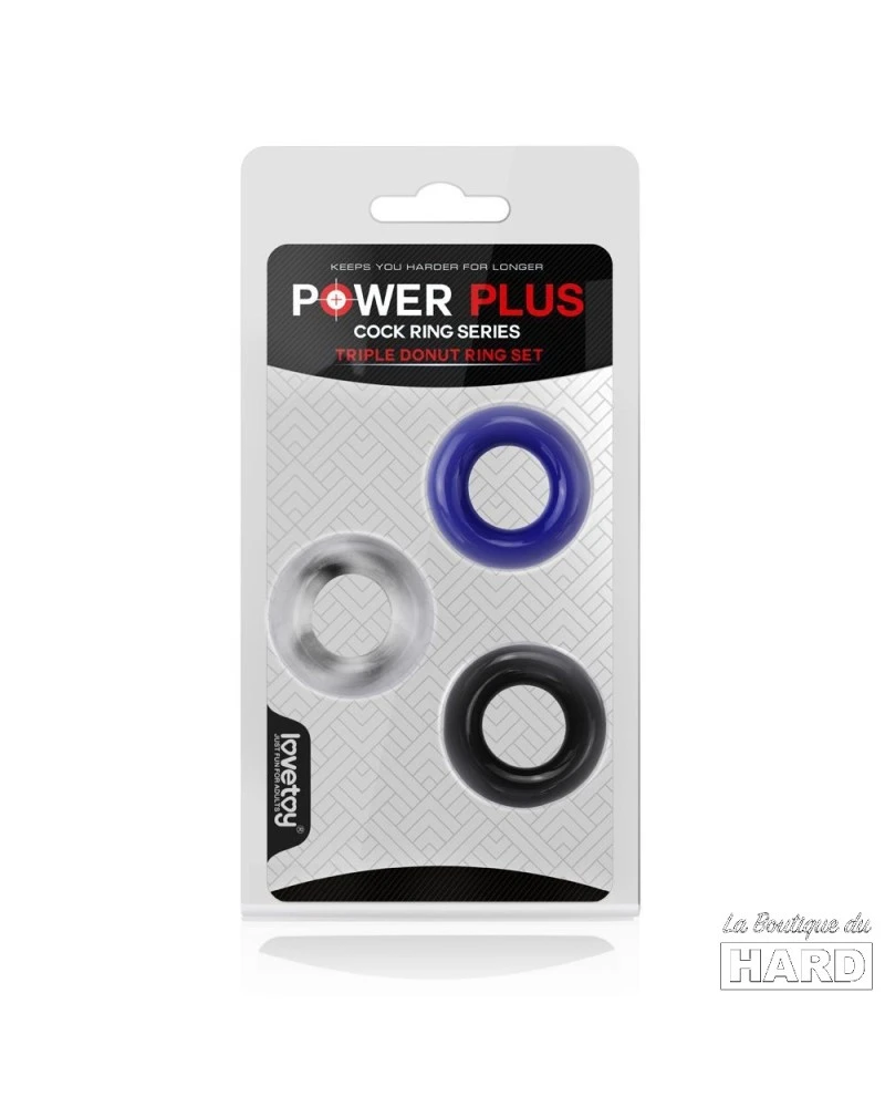 Generique Lot 3 Cockrings Souples 2 Generique Lot 3 Cockrings Souples – Image 2