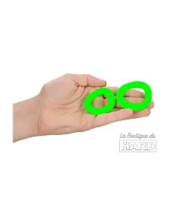 Ouch! Glow Lot De 2 Cockrings Phosphorescents Glow Ring 33mm -Sextoys boutique lot de 2 cockrings phosphorescents glow ring 33mm 3