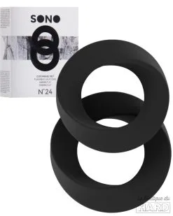 Lot De 2 Cockrings Silicone SONO