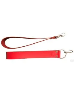 Mr. Sling Lot De 2 Supports Pieds Pour Sling En Cuir Rouge