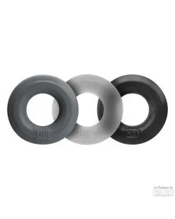 H¸nkyjunk By Oxballs Lot De 3 Cockrings Huj Dark 8 H¸nkyjunk By Oxballs Lot De 3 Cockrings Huj Dark -Sextoys boutique lot de 3 cockrings huj dark 2